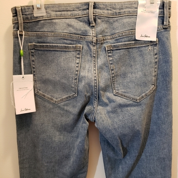 Sam Edelman The Kitten Two Tone Jeans NWT Size 27 - Picture 7 of 13